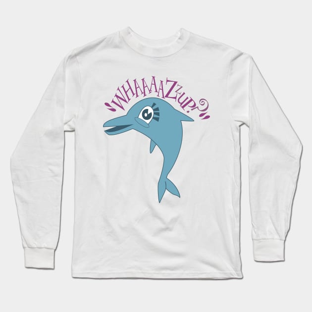 Whaaaazzup? Long Sleeve T-Shirt by BishopCras